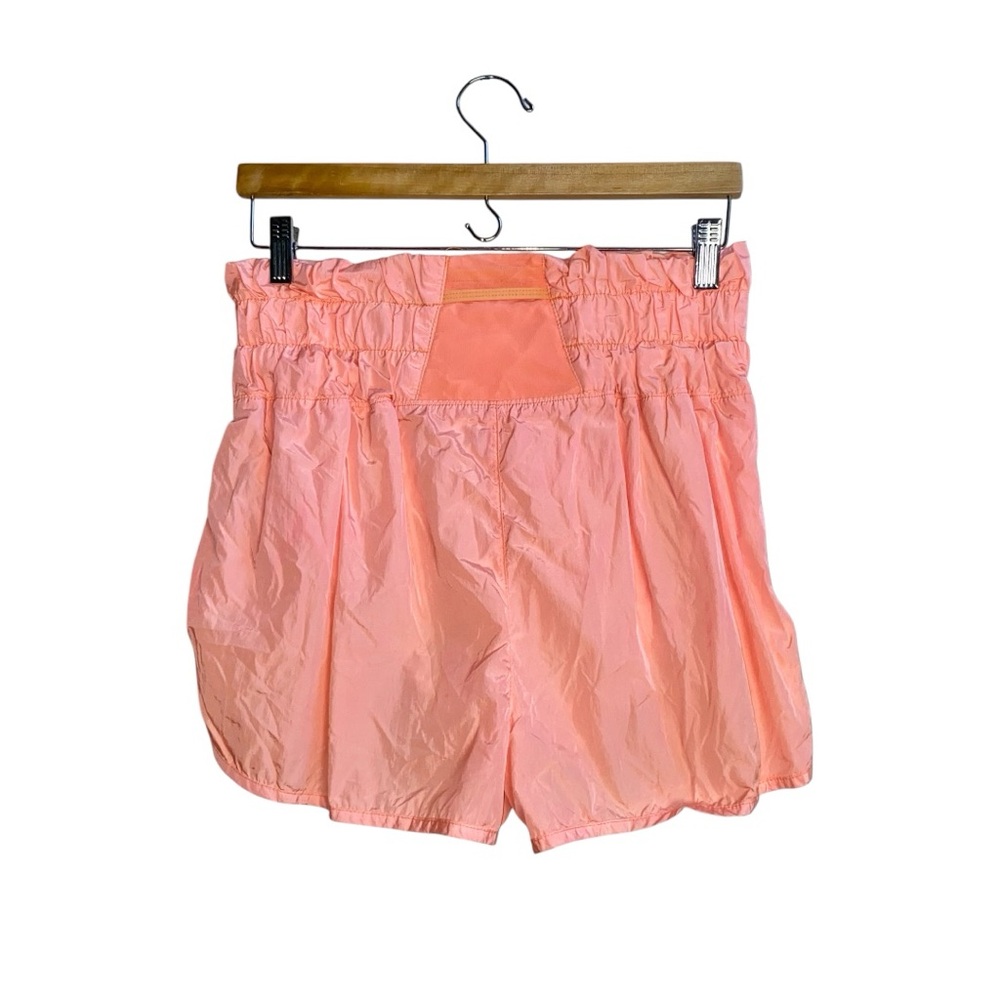 Free People Movement The Way Home High Rise Burning Up Neon Orange Shorts - Picture 4 of 8